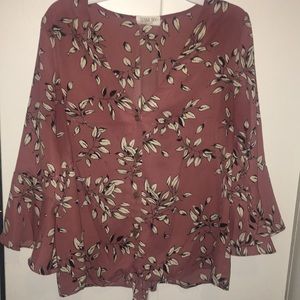 Dusty Pink Sienna Sky Blouse